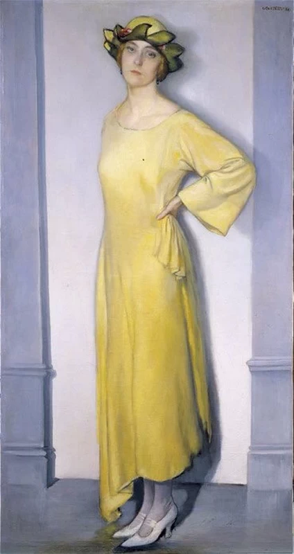 Donna in giallo